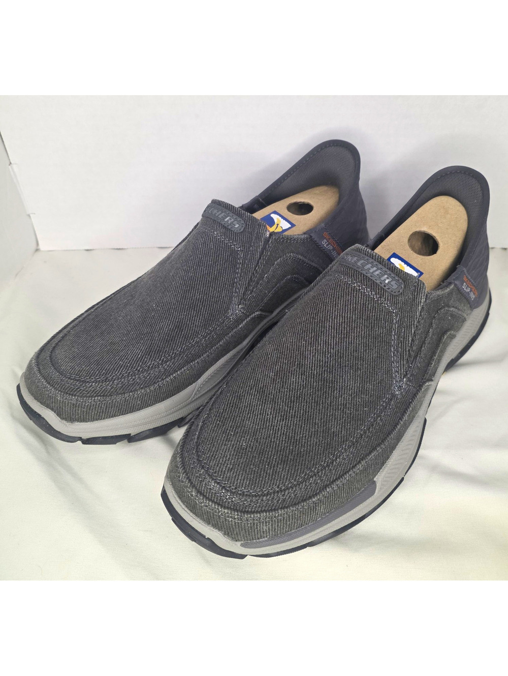 Skechers Slip-ins Respected Holmgren 204809 Men’s 10.5 Charcoal Goodyear